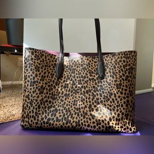 Kate Spade Bleecker Large Animal Print Tote